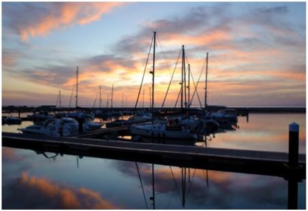 Um de muitos finais de dia.